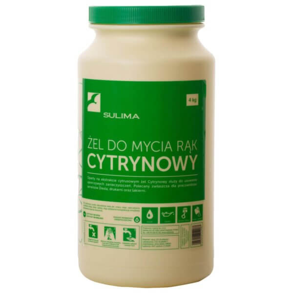 Żel do mycia rąk - Cytrynowy