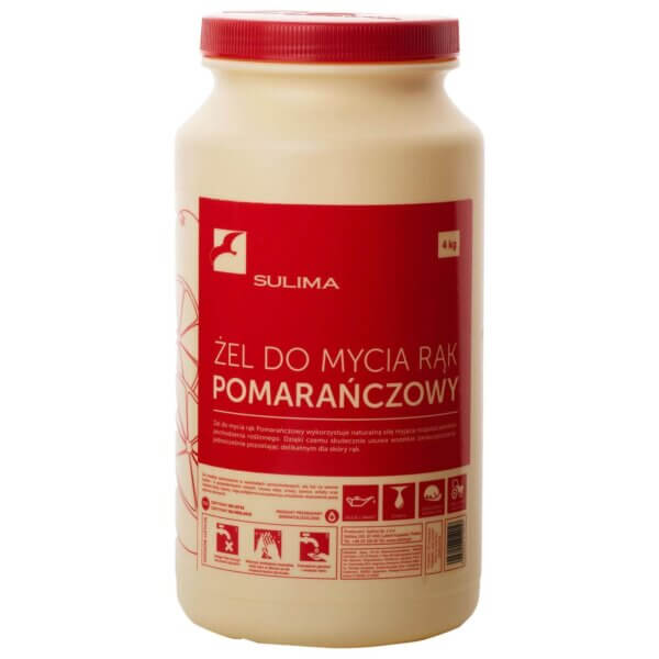 Żel Pomarańczowy - Żel do mycia rąk